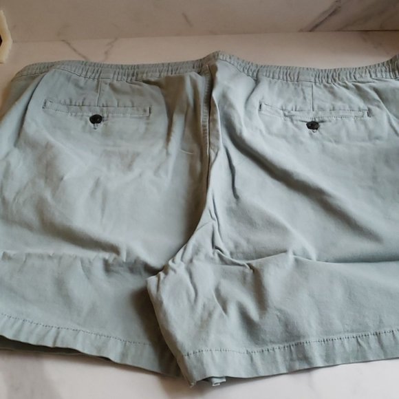 Goodthreads Men's Slim-Fit 5" Pull-on Comfort Stretch Canvas Short Green 3XL - Picture 5 of 9